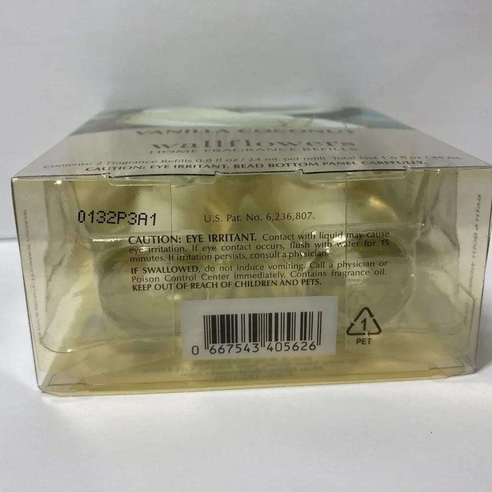 3 Bath & Body Works Wallflowers Vanilla Coconut